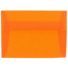 JAM Paper Enveloppes translucides A6, orange, 250/paquet-Enveloppes en papier translucide orange