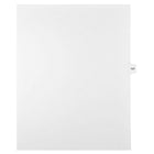 Mark Maker – Onglets séparateurs juridiques blancs, 1/15 onglets, format lettre, sans trous, numéro 127, 25/paquet-Onglets séparateurs blancs, 1/15 onglets