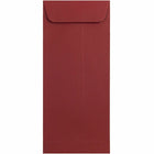 JAM Paper #10 Enveloppes commerciales avec politique - 4,125" x 9,5" - Rouge foncé - Paquet de 25-Couleur : Rouge foncé