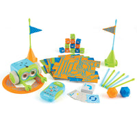 Learning Resources - Botley® l'ensemble d'activités du robot de codage-Votre enfant pourra acquérir des compétences précoces en STIM tout en jouant et en s'amusant. Botley enseigne les bases du codage grâce au jeu actif, entièrement sans écran. Parfait pour promouvoir la pensée critique et les compétences en résolution de problèmes.