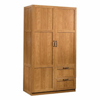 Sauder – Armoire de rangement fini bois clair-Armoire de rangement