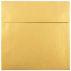 JAM Paper Enveloppes carrées Stardream à effet métallisé et à fermeture gommée, 6 x 6 po, doré, 50/pqt-Doré
