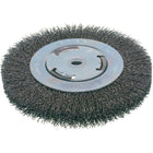 Osborn - Brosses Économiques À Fils Crêpés - Face Moyenne, 6po Dia., Fils 0.008, Arbre 2po, paquet de 3-Type d'utilisation Acier