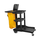 Globe Commercial Products - Chariot de Concierge- Haut de Gamme Robuste-Accueillir la plupart des tailles de seau et d'essore
