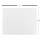 JAM Paper - Enveloppes commerciales pour livret 5 -5 x 7 -5 - Blanc - Paquet de 50-Taille: 5 1/2 x 7 1/2 pouces