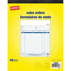 Staples Bon de commande, SDC82B, duplicatas, autocopiants, bilingue, agraf-8 po x 10 po