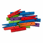 JAM PAPER - Pinces à linge 2", Couleurs assorties, Paquet de 20-Taille : 2 pouces