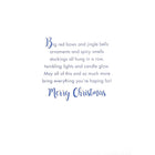 Mill Brook Studio - Cartes de souhaits avec enveloppes "Joyeux Noël" - 5-3/8 po x 7-3/4 po - Anglais - Paquet de 18-Message extérieur: Joyeux Noël