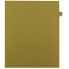 Mark Maker – Onglets séparateurs juridiques beiges, 1/15 onglets, format lettre, sans trous, numéro 18, 25/paquet-Onglets séparateurs beiges, 1/15 onglets