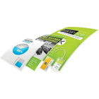 Swingline - Pochette de plastification thermique GBC UltraClearâ„¢, 2 9/16 po x 3 3/4 po, 5 mil, format insigne, paq./25-Format insigne