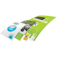 Swingline - Pochette de plastification thermique GBC UltraClearâ„¢, 2 9/16 po x 3 3/4 po, 5 mil, format insigne, paq./25-Format insigne