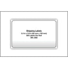 Brother - Étiquettes d'expédition DK1202 - 4 po x 2 3/7 po-300 étiquettes de 62 mm x 100 mm par rouleau