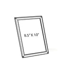 Azar Displays – Porte-affiche Opti Snap, 10 x 8 po, 10/paquet (300207-SLV)-Pour comptoir ou mural