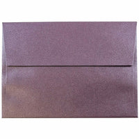 JAM Paper Enveloppe Stardream A6 à effet métallisé, rubis, 50/pqt-Enveloppe Stardream en papier rubis à effet métallisé