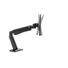 Support de bureau pour moniteur 27 à 40 po de North Bayou - F45, Noir-Rotation: 360-degree, Pivot: 180-degree, Inclinaison: +12-degree / - 12-degree