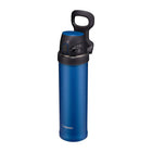 Bouteille Isotherme Zojirushi Flip-and-Go - 20 Onces - Bleu Cobalt-L'isolation sous vide en acier inoxydable garde les boissons chaudes ou froides pendant des heures