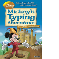 Individual Software – Logiciel de dactylo Disney Mickey's Typing Adventure Gold, anglais [téléchargement]-Recommandé pour les âges de 5 à 8. Disney's Typing Adventure en plein écran et en couleurs riches avec de belles animations pour une expérience de frappe optimale pour les enfants.