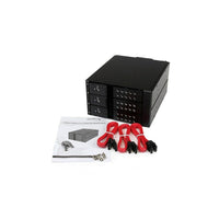 StarTech  3 supports amovibles face arrière sans tiroir pour SAS II de 3,5 po/SATA III, DD 6 Gb/s, avec échange à chaud-Offre une performance optimale du disque dur, avec prise en charge SATA III/SAS II complète, transfert de données jusqu’à 6 Gb/s