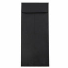 JAM Paper #11 Enveloppes d'affaires avec politique - 4,5" x 10,375" - Lin noir - Paquet de 25-Couleur : Lin Noir