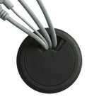 Cord Away - 80mm ouvertures passe-fil - noir-Utiliser pour une nouvelle installation ou un remplacement