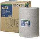 Tork - Maxi rouleau de chiffon de nettoyage industriel à alimentation centrale - Gris-Excellente absorption d'huile et d'eau, soulève facilement la graisse et la crasse