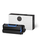 Premium Tone - Okidata 45460501 Cartouche de toner Compatible, Noir-Noir