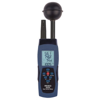 REED R6200-NIST Compteur de contrainte thermique WBGT-Alarme visible (DEL) si les valeurs max/min sont dépassées