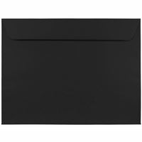 JAM Paper - Enveloppes pour livrets - 9" x 12" - Noir - Paquet de 250-La couleur noire