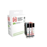 TRU RED Cartouches jet d'encre couleur remises à neuf, Canon CLI-8, paquet combiné (SIC-R60C3)-Cartouches d'encre cyan, magenta et jaune
