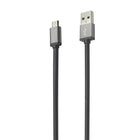 LOGiiX - Câble microUSB 3m Piston Connect XL LGX-11929, gris graphite-Ne soyez pas limité par un câble trop court. Utilisez le câble microUSB Piston Connect XL. Assoyez-vous pendant que vous jouez, lisez confortablement ou pour alimenter le siège arrière de la voiture.