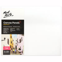 Mont Marte Panneaux de toile 8 po x 10 po - Paquet de 24-Canvas