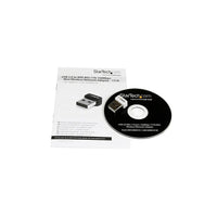 StarTech  Adaptateur réseau sans fil N 802.11n/g Mini USB à 150 Mb/s, 1É1R, Adaptateur sans fil USB, blanc-Assure une connexion rapide et fiable pour les routeurs et les points d’accès sans fil compatibles avec 802.11n