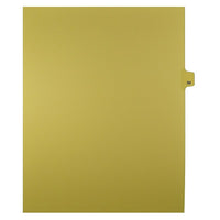 Mark Maker – Onglets séparateurs juridiques beiges, 1/25 onglets, format lettre, sans trous, numéro 59, 25/paquet-Onglets séparateurs beiges, 1/25 onglets