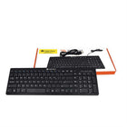 IntekView - Clavier Ultra Mince V.2 Anglais Avec fil-Branchement USB