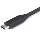 StarTech - Concentrateur 4 ports USB-A et USB-C - Câble de 11,2 po-Organisé et portable : hub usb-c compact avec câble rétractable pour éviter les nœuds dans les poches ou sacs d'ordinateur portable