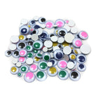 Charles Leonard – Yeux ronds grouillants Creative Arts Peel-N-Stick, couleurs et tailles variées, 800/paquet (CHL64535)-Les yeux peints grouillants donnent vie à vos poupées, animaux, jouets et plus encore