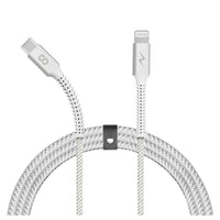 LOGiiX - Piston Connect Armour+ USB-C vers Lightning - 1.5M - Blanc-Libérez le véritable potentiel de votre appareil avec des capacités de chargement ultra-rapides