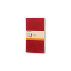 Moleskine – Cahier journal ligné, couverture souple, rouge canneberge, 5 po x 8,25 po-Couverture cartonnée souple rouge canneberge