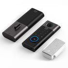 eufy Security - Serrure intelligente vidéo - Noir-Vous pouvez également contrôler votre serrure intelligente depuis l'application eufy Security, parler à votre assistant vocal Alexa ou Google, et bien sûr, le clavier et les clés pour ouvrir la porte