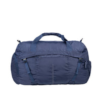 Tucano - Compatto Eco Sac week end, Bleu-Sac de sport pliable en nylon produit à partir de plastique recyclé. Utile aussi bien sur la route qu'en ville