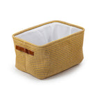 Panier de rangement Boho, jaune/neutre, 3/paquet-3