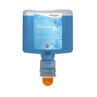 Deb – Douce mousse nettoyante pour les mains Refresh Azure, cartouche sans contact de 1,2 l-Mousse nettoyante pour les mains
