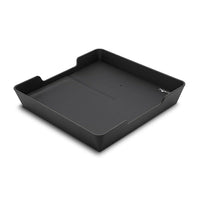 Plateau de charge sans fil Eggtronic (Soft Touch), Noir-Chargement rapide 10W