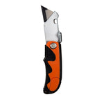 CTG Brands – Couteau utilitaire pliant, 1,25 po x 5,75 po, orange, paq./12-Contient : une lame supplémentaire pour un usage de longue durée
