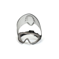 Pyramex – Lunettes de sécurité Capstone, monture grise, verres transparents antibuée H2X, visière et écran facial, 2/paquet-Verres en polycarbonate résistant aux égratignures