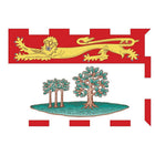 Drapeaux provinciaux - Île-du-Prince-Édouard, 4 x 6 po, 12/paquet-Drapeau rectangulaire de 4 x 6 po