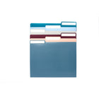 Poppin Chemises de classement, contemporain assorti, paquet de 6-Dossiers de fichiers