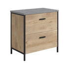 Sauder - La Collection Market Commons Classeur lateral - Finition Prime Oak-Classeur lateral