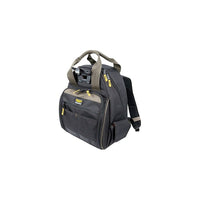Sacs à dos pour outils Techgear à 53 pochettes, Longueur - 16", Largeur - 13-1/4", Noir, Polyester-1