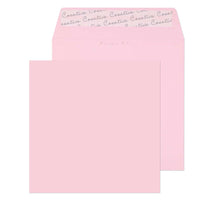 Blake - Enveloppes d'invitation rose pastel de couleur creative de - 6 1/4 po l x 6 1/4 po L - bebe rose - Paquet de 25-Bebe Rose